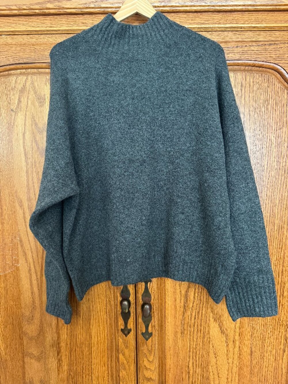 For The Republic Dark Gray Sweater